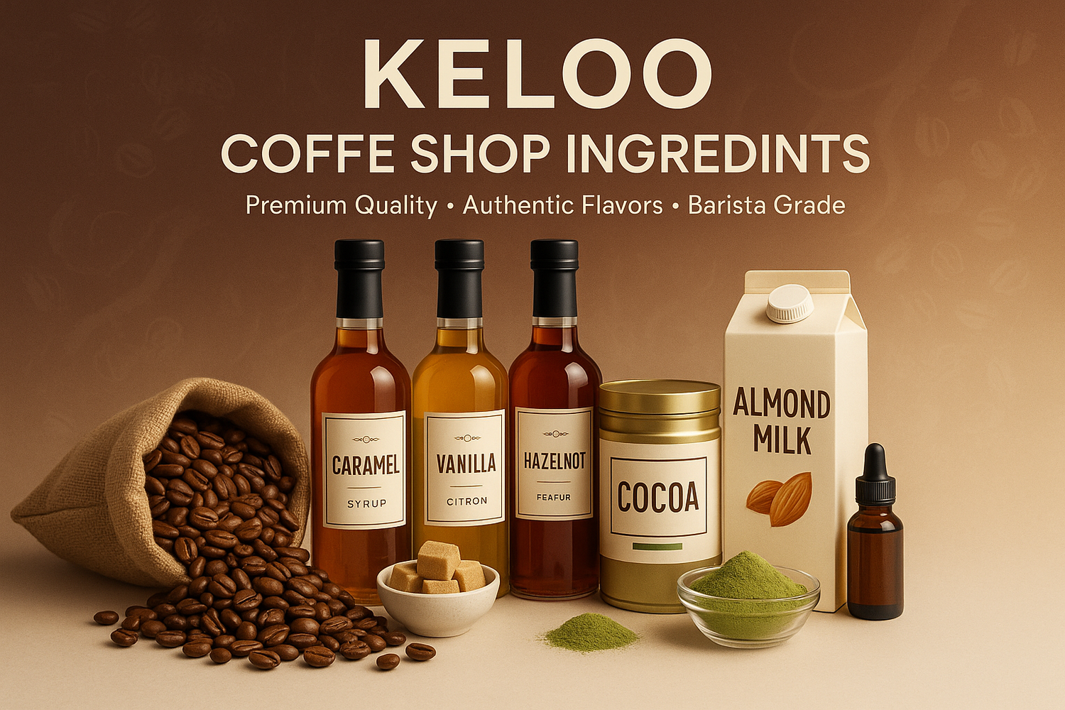 Coffee Shop Ingredients