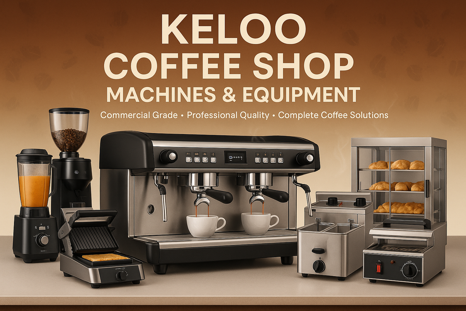 Coffee Shop Machines & Equipment