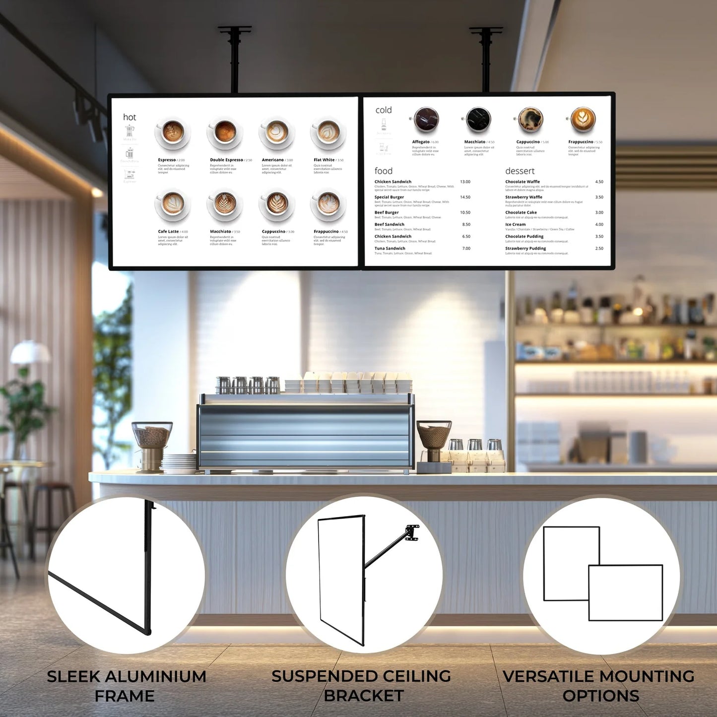 LED Advertising Menu and Poster Light Box A1 - Professional Display