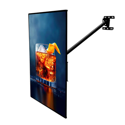 LED Advertising Menu and Poster Light Box A3 - Compact Professional Display