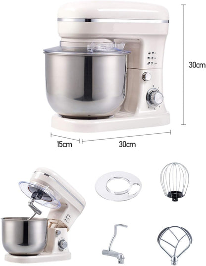 Stand Mixer 5L 1000W 6-Speed Tilt-Head