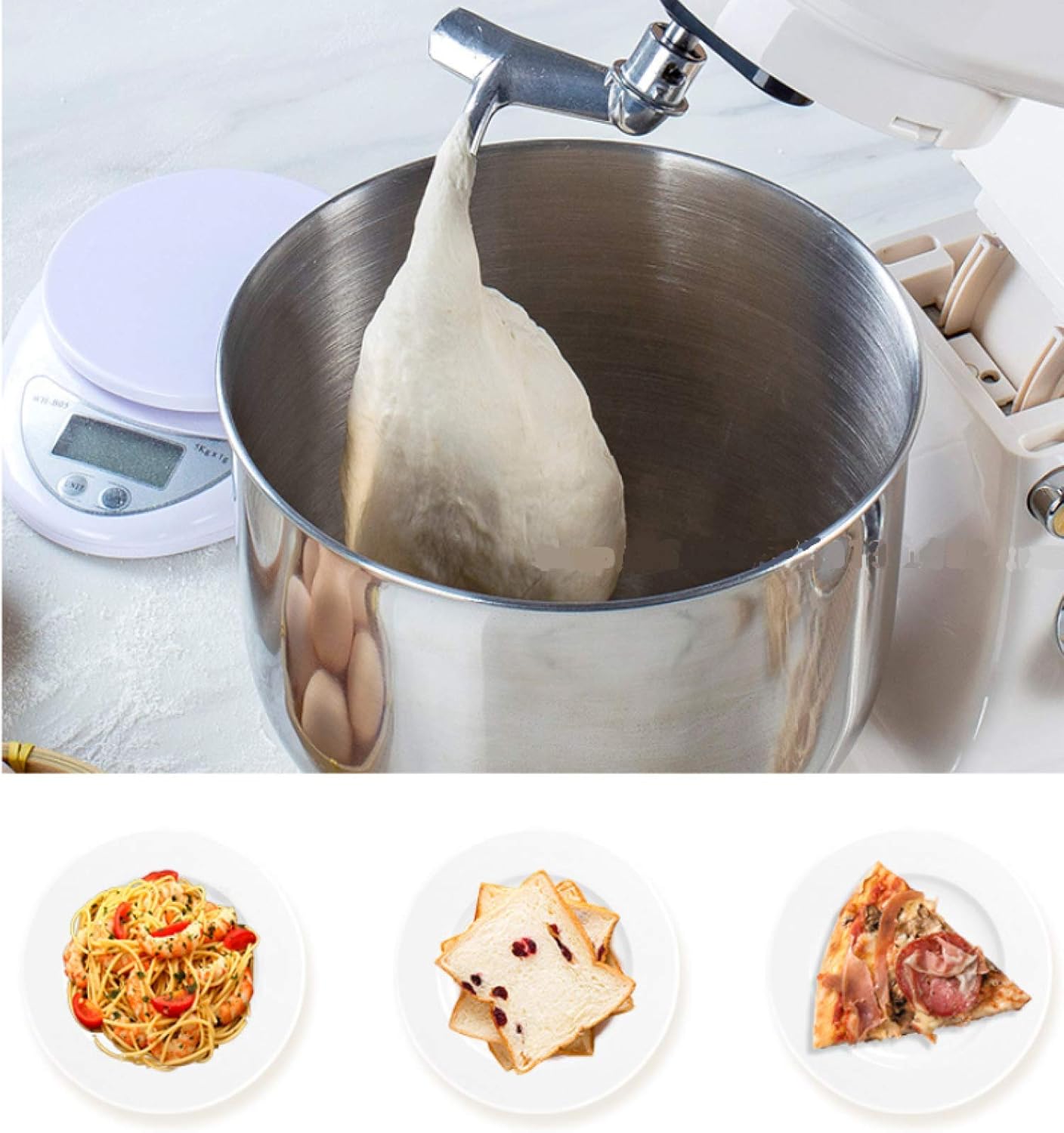 Stand Mixer 5L 1000W 6-Speed Tilt-Head