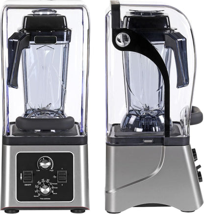 Keloo Commercial Blender 2.5L with Sound Enclosure - 2200W Professional