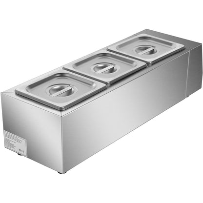 KELOO Commercial Chocolate Melter Triple Pan 2.0kW