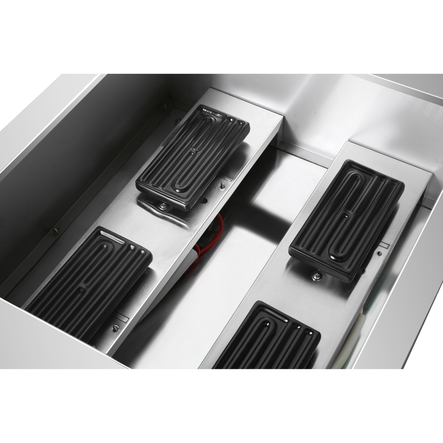 KELOO Commercial Chocolate Melter Quadruple Pan 3.0kW