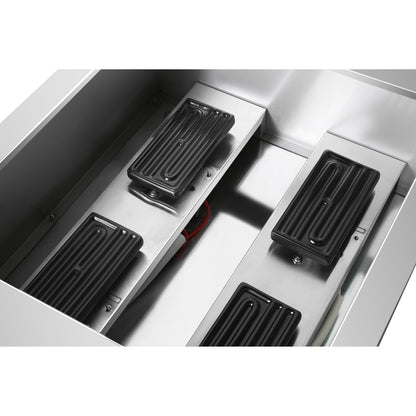 KELOO Commercial Chocolate Melter Quadruple Pan 3.0kW