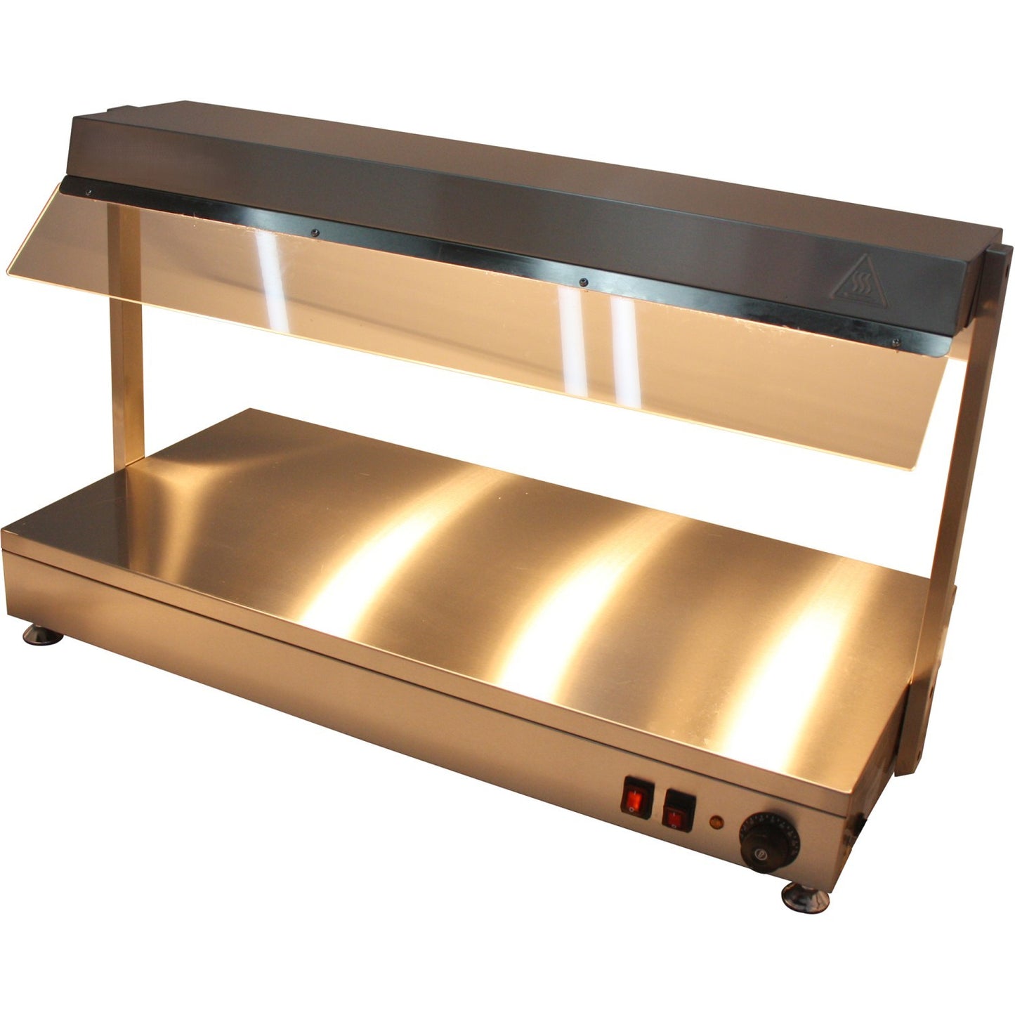 KELOO Electric Food Warmer with Gantry, Heated Food Station1240mm - 2.05kW Large Professional