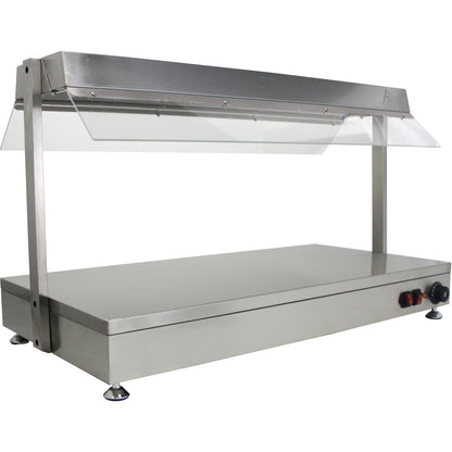 KELOO Electric Food Warmer with Gantry, Heated Food Station1240mm - 2.05kW Large Professional