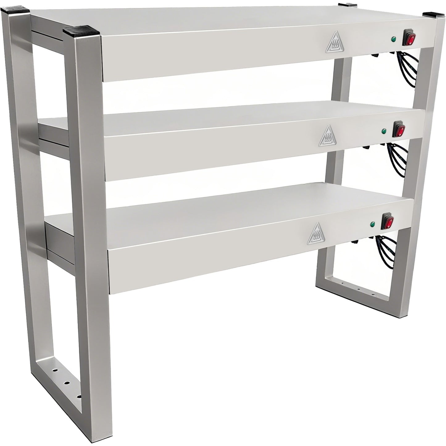 KELOO Commercial Quartz Lamp Heating Gantry Three Tiers 900x300x975mm