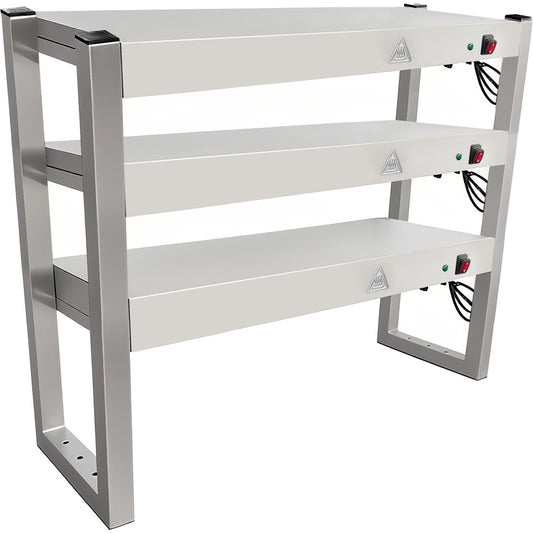 KELOO Commercial Quartz Lamp Heating Gantry Three Tiers 900x300x975mm