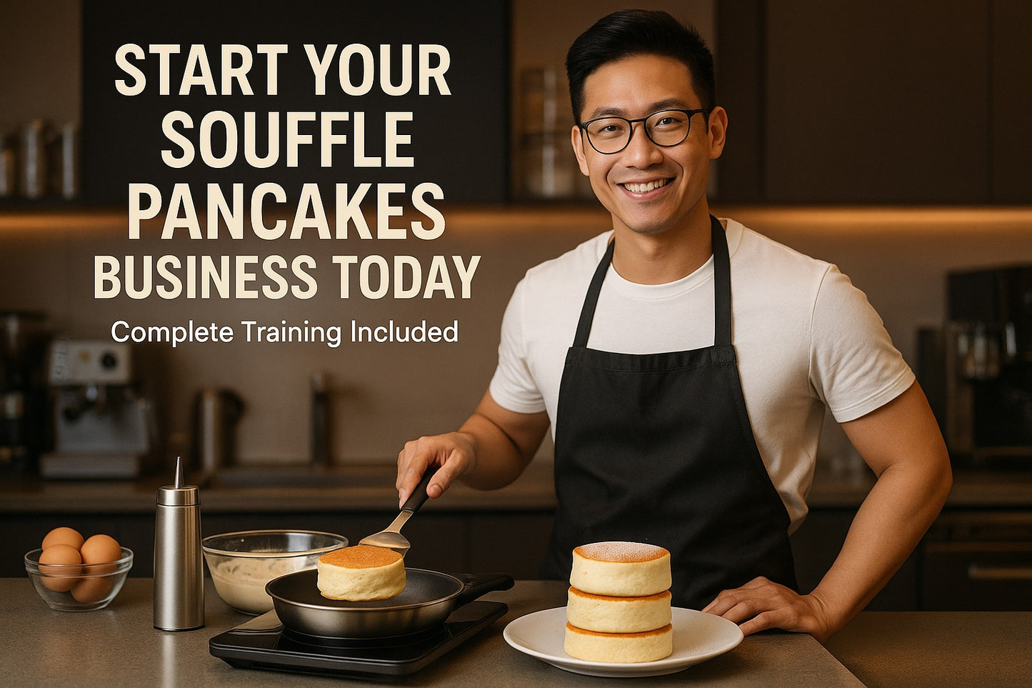 KELOO SOUFFLÉ PANCAKES  STARTER KIT WITH TRAINING