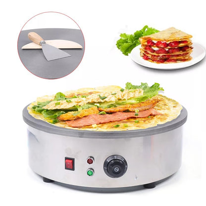 45cm Crepes Maker Crepes Machine Stainless Steel Crepe Plate Crepe Plate